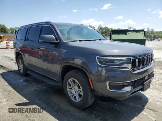 2022 Jeep Grand Wagoneer с VIN 1C4SJUAT9NS202210, выставлен на аукционе Copart как лот 57844125 с пробегом 75 047 миль миль и Списание • Salvage title. История ставок и продаж доступна на DreamBid. Изображение 4.