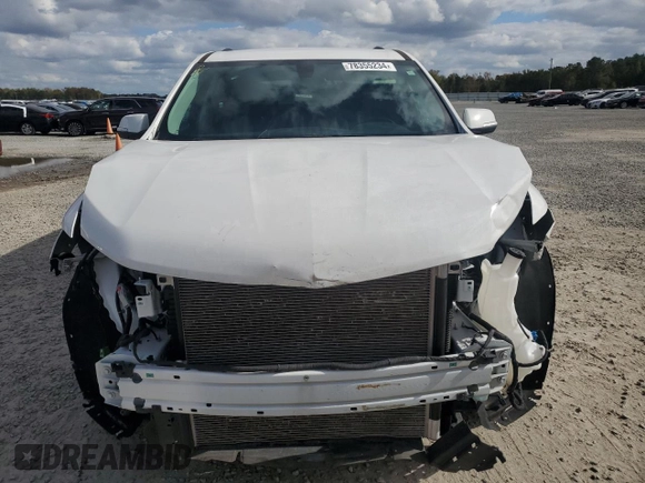 2021 Chevrolet Traverse LT Cloth with VIN 1GNERGKW7MJ219101, listed as a Copart auction lot 78355234 with 32,418 mi miles and Salvage Title. Bid and sale history available at carsss.com. Image 5.