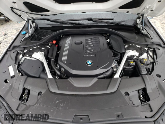 2020 BMW 7 Series 740i with VIN WBA7T2C09LGL18091, listed as a Copart auction lot 41369533 with 5,932 mi miles. Bid and sale history available at carsss.com. Image 11.