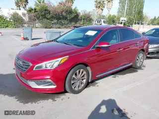 2015 Hyundai Sonata 2.4L Limited with VIN 5NPE34AF9FH251456, listed as a IAAI auction lot 42102725 with 180,488 mi miles. Bid and sale history available at carsss.com. Image 17.