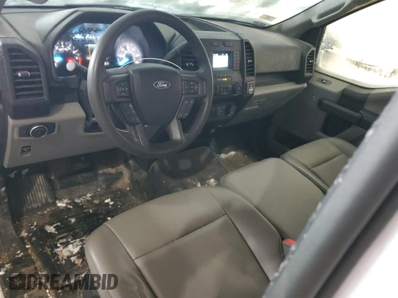 2020 Ford F-150 XL with VIN 1FTMF1CB4LKE94567, listed as a Copart auction lot 85223844 with 103,124 mi miles and Salvage title. Bid and sale history available at DreamBid. Image 8.