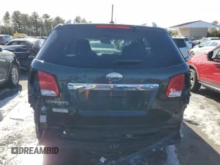 2011 Kia Sorento LX with VIN 5XYKTDA2XBG110154, listed as a Copart auction lot 44593715 with 0 mi miles and Salvage Title. Bid and sale history available at carsss.com. Image 6.