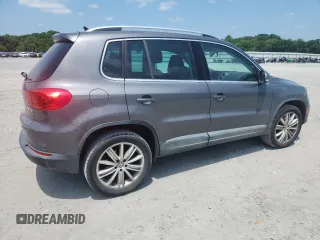 2013 Volkswagen Tiguan SE with VIN WVGBV7AX8DW011356, listed as a Copart auction lot 58099355 with 99,513 mi miles and Salvage title. Bid and sale history available at DreamBid. Image 3.