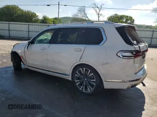 2020 BMW X7 xDrive40i z VIN 5UXCW2C08L9B92949, wystawiony jako Copart lot #55934825 z przebiegiem Nie podano mil oraz Szkoda całkowita • Salvage title. Historia ofert i sprzedaży dostępna na DreamBid. Obrazek 2.
