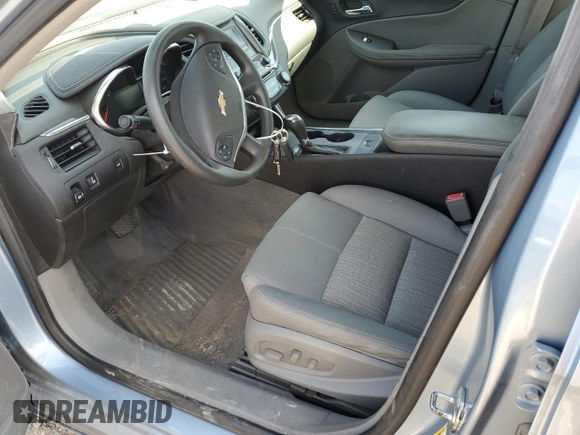 2015 Chevrolet Impala LS with VIN 1G11Z5SL2FU123405, listed as a Copart auction lot 50197535 with 127,383 mi miles and Salvage Title. Bid and sale history available at DreamBid. Image 7.