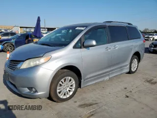 2011 Toyota Sienna XLE AAS with VIN 5TDYK3DCXBS104773, listed as a Copart auction lot 53211275 with 0 mi miles and Clean Title. Bid and sale history available at carsss.com. Image 1.