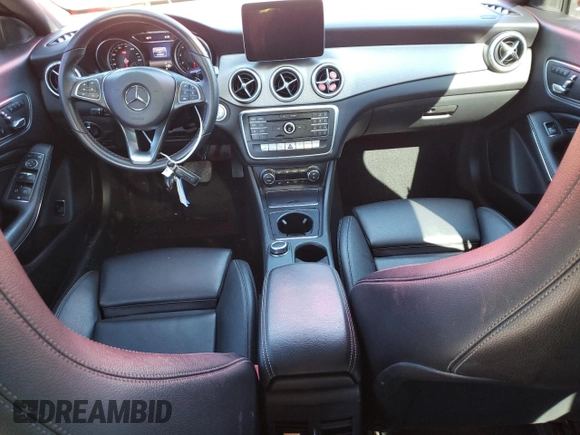 2018 Mercedes-Benz CLA 250 with VIN WDDSJ4GBXJN674560, listed as a Copart auction lot 38430094 with 104,202 mi miles and . Bid and sale history available at DreamBid. Image 8.