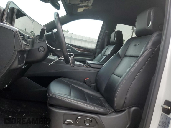 2021 Cadillac Escalade Luxury with VIN 1GYS4AKL3MR232470, listed as a Copart auction lot 51305355 with 94,916 mi miles and Salvage title. Bid and sale history available at DreamBid. Image 7.
