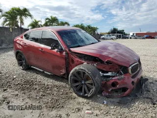 2016 BMW X6 sDrive35i with VIN 5UXKU0C56G0F92200, listed as a Copart auction lot 72515712 with 75,500 mi miles. Bid and sale history available at carsss.com. Image 4.
