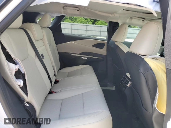 2025 Lexus RX 350 with VIN 2T2BAMBA2SC061051, listed as a Copart auction lot 57847605 with 526 mi miles and Salvage title. Bid and sale history available at DreamBid. Image 11.
