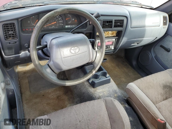 1998 Toyota Tacoma with VIN 4TANL42N8WZ022826, listed as a Copart auction lot 80758414 with 191,457 mi miles and Salvage Title. Bid and sale history available at carsss.com. Image 8.