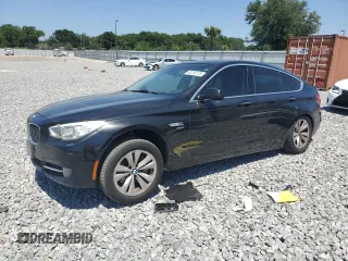2011 BMW 5 Series GT 535i xDrive with VIN WBASP2C54BC338264, listed as a Copart auction lot 52315775 with 96,834 mi miles and Salvage Title. Bid and sale history available at carsss.com. Image 1.