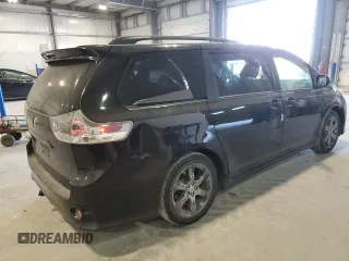 2012 Toyota Sienna SE with VIN 5TDXK3DC2CS193218, listed as a Copart auction lot 87255494 with 191,365 mi miles and Salvage Title. Bid and sale history available at carsss.com. Image 3.