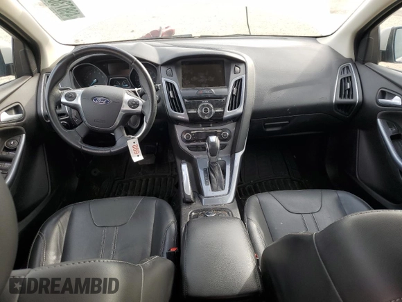 2014 Ford Focus Titanium with VIN 1FADP3N2XEL175862, listed as a Copart auction lot 49873695 with 90,341 mi miles and Salvage title. Bid and sale history available at DreamBid. Image 8.