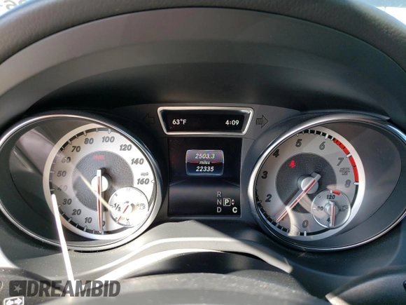 2016 Mercedes-Benz CLA with VIN WDDSJ4EB7GN392761, listed as a Copart auction lot 44340973 with 22,335 mi miles. Bid and sale history available at carsss.com. Image 9.