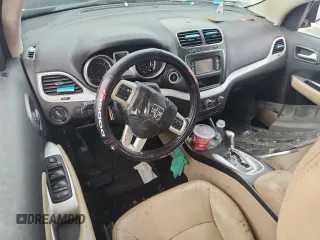 2013 Dodge Journey American Value with VIN 3C4PDCAB4DT650236, listed as a Copart auction lot 62913595 with Not provided miles and Salvage title. Bid and sale history available at DreamBid. Image 8.