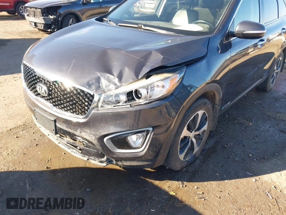 2018 Kia Sorento EX with VIN 5XYPHDA52JG346569, listed as a IAAI auction lot 40932087 with 121,836 mi miles and . Bid and sale history available at DreamBid. Image 6.