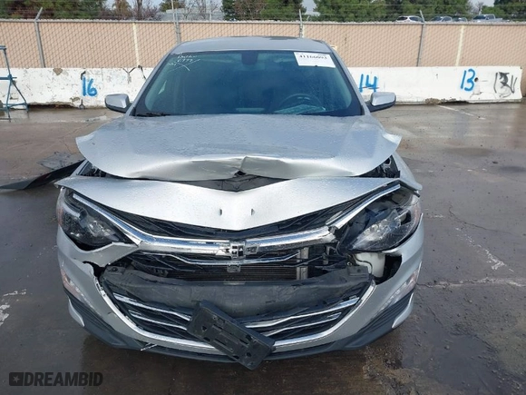 2020 Chevrolet Malibu LT with VIN 1G1ZD5STXLF041245, listed as a IAAI auction lot 41166093 with NaN miles. Bid and sale history available at carsss.com. Image 13.