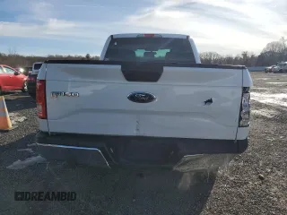 2017 Ford F-150 XL with VIN 1FTFW1EF7HFA18550, listed as a Copart auction lot 45654895 with 94,245 mi miles and Salvage Title. Bid and sale history available at carsss.com. Image 6.