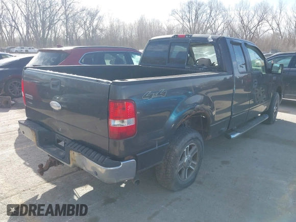 2006 Ford F-150 XLT with VIN 1FTPX14556FA66720, listed as a IAAI auction lot 41828846 with 150,915 mi miles. Bid and sale history available at carsss.com. Image 4.