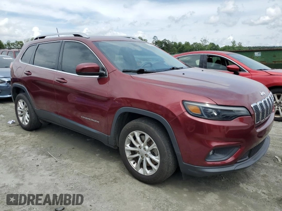 2019 Jeep Cherokee Latitude с VIN 1C4PJLCB1KD450634, выставлен на аукционе Copart как лот 58458655 с пробегом 87 714 миль миль и Списание • Salvage title. История ставок и продаж доступна на DreamBid. Изображение 4.