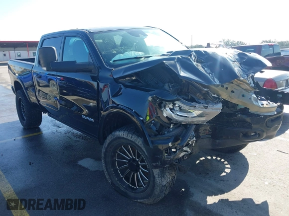 2022 Ram 1500 Laramie with VIN 1C6SRFRT4NN191342, listed as a IAAI auction lot 41483616 with 32,705 mi miles and . Bid and sale history available at DreamBid. Image 1.