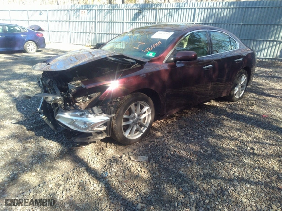 2014 Nissan Maxima 3.5 S with VIN 1N4AA5AP2EC454224, listed as a IAAI auction lot 41659519 with 75,000 mi miles. Bid and sale history available at carsss.com. Image 17.