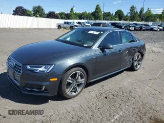 2017 Audi A4 Prestige с VIN WAUFNAF40HN066796, выставлен на аукционе Copart как лот 61743114 с пробегом 71 534 миль миль и Списание • Salvage title. История ставок и продаж доступна на DreamBid. Изображение 1.