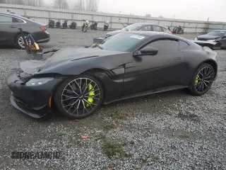2023 Aston Martin Vantage z VIN SCFSMGAW3PGN50854, wystawiony jako Copart lot #83112544 z przebiegiem Nie podano mil oraz Szkoda całkowita • Salvage title. Historia ofert i sprzedaży dostępna na DreamBid. Obrazek 1.