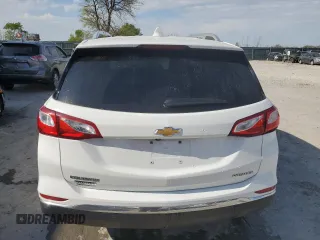 2020 Chevrolet Equinox Premier z VIN 2GNAXNEV5L6201364, wystawiony jako Copart lot #53293525 z przebiegiem Nie podano mil oraz Szkoda całkowita • Salvage title. Historia ofert i sprzedaży dostępna na DreamBid. Obrazek 6.