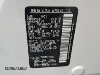 2022 Nissan Armada SL with VIN JN8AY2BCXN9160569, listed as a Copart auction lot 69998584 with 64,025 mi miles and Salvage Title. Bid and sale history available at carsss.com. Image 14.