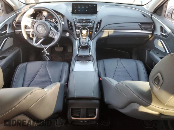 2020 Acura RDX w/Technology Pkg with VIN 5J8TC2H59LL029985, listed as a Copart auction lot 54329545 with 25,140 mi miles and Salvage Title. Bid and sale history available at carsss.com. Image 8.
