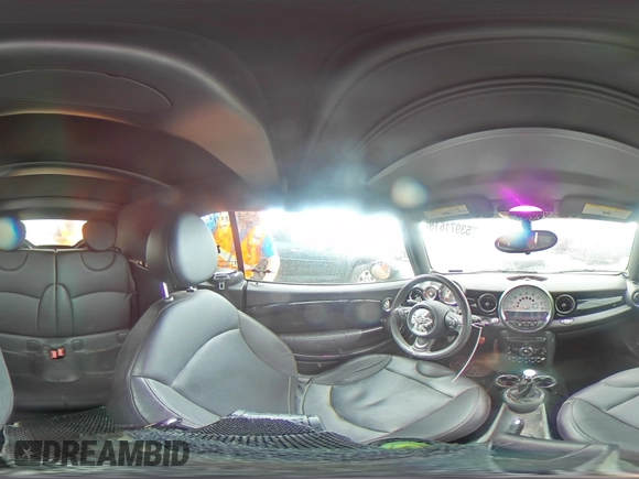2014 MINI Convertible S with VIN WMWZP3C53ET298154, listed as a Copart auction lot 53971615 with 85,499 mi miles and Salvage title. Bid and sale history available at DreamBid. Image 15.