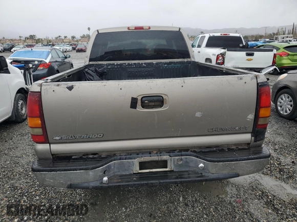2001 Chevrolet Silverado 1500 with VIN 1GCEC19T41Z183786, listed as a Copart auction lot 48969815 with 516,482 mi miles and Salvage Title. Bid and sale history available at carsss.com. Image 6.