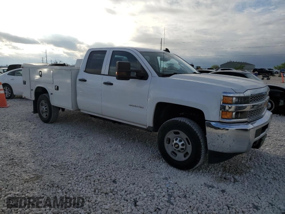 2019 Chevrolet Silverado 1500 with VIN 2GB2CREG6K1224265, listed as a Copart auction lot 50718535 with 109,879 mi miles and Salvage Title. Bid and sale history available at DreamBid. Image 4.