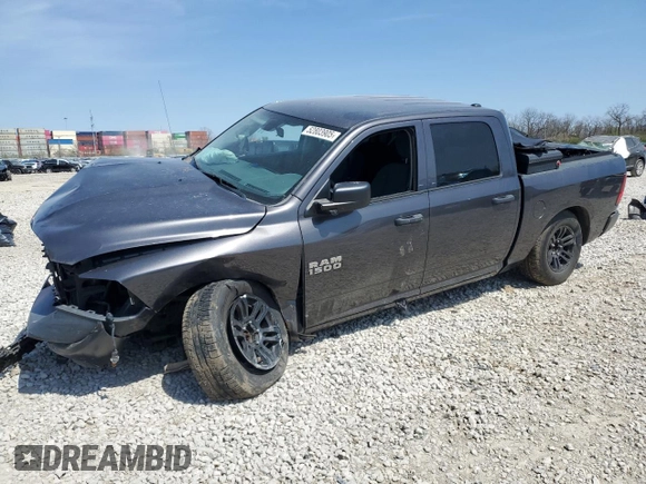 2017 Ram 1500 Tradesman with VIN 1C6RR7KGXHS591574, listed as a Copart auction lot 52803905 with 190,021 mi miles and Salvage title. Bid and sale history available at DreamBid. Image 1.