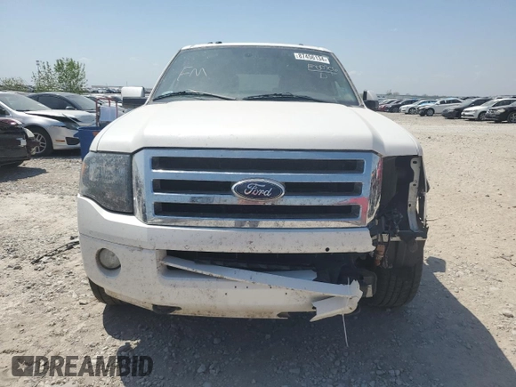 2014 Ford Expedition Max Limited z VIN 1FMJK2A54EEF00706, wystawiony jako Copart lot #87456134 z przebiegiem 143 382 mil mil oraz Szkoda całkowita • Salvage title. Historia ofert i sprzedaży dostępna na DreamBid. Obrazek 5.