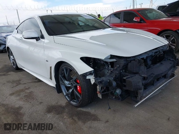 2017 Infiniti Q60 Premium with VIN JN1EV7EK8HM360988, listed as a IAAI auction lot 42009120 with 112,384 mi miles and . Bid and sale history available at DreamBid. Image 1.