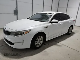 2018 Kia Optima LX z VIN 5XXGT4L3XJG188433, wystawiony jako Copart lot #57829585 z przebiegiem 136 563 mil mil oraz Czysty tytuł • Clean title. Historia ofert i sprzedaży dostępna na DreamBid. Obrazek 1.