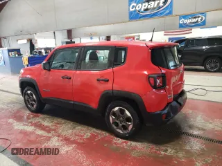 2016 Jeep Renegade Sport with VIN ZACCJBAW3GPC86911, listed as a Copart auction lot 46938265 with 91,630 mi miles and Salvage Title. Bid and sale history available at DreamBid. Image 2.