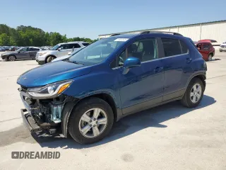 2020 Chevrolet Trax LT z VIN 3GNCJLSB2LL166559, wystawiony jako Copart lot #51953535 z przebiegiem 34 439 mil mil oraz Szkoda całkowita • Salvage title. Historia ofert i sprzedaży dostępna na DreamBid. Obrazek 1.