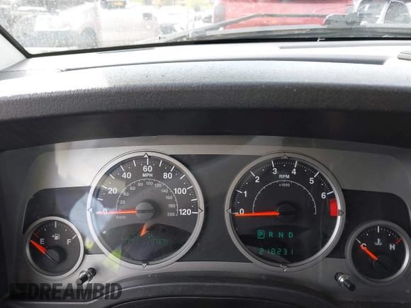 2007 Jeep Compass Sport with VIN 1J8FT47W77D145745, listed as a IAAI auction lot 41687495 with 218,231 mi miles. Bid and sale history available at carsss.com. Image 7.