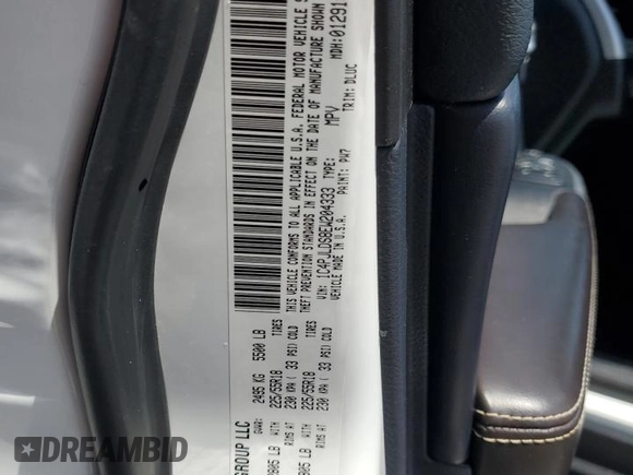 2014 Jeep Cherokee Limited with VIN 1C4PJLDS8EW204333, listed as a Copart auction lot 56590965 with 88,739 mi miles and Salvage title. Bid and sale history available at DreamBid. Image 13.