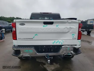 2019 Chevrolet Silverado 1500 LTZ with VIN 1GCUYGEL5KZ131610, listed as a Copart auction lot 64428164 with 0 mi miles and Salvage Title. Bid and sale history available at carsss.com. Image 6.