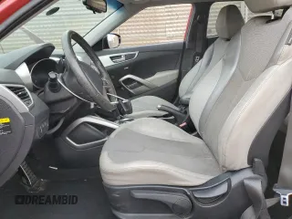 2012 Hyundai Veloster w/Gray Int with VIN KMHTC6AD8CU026797, listed as a Copart auction lot 58638025 with 149,144 mi miles and Clean title. Bid and sale history available at DreamBid. Image 7.