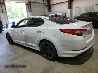 2013 Kia Optima SX with VIN 5XXGR4A64DG243653, listed as a Copart auction lot 51223135 with 137,854 mi miles and Salvage Title. Bid and sale history available at carsss.com. Image 2.