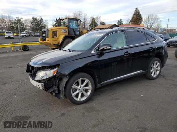 2010 Lexus RX 350 with VIN 2T2BK1BA8AC048959, listed as a Copart auction lot 50305715 with 83,516 mi miles and Salvage Title. Bid and sale history available at carsss.com. Image 1.