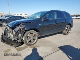 2015 Audi Q7 Premium Plus with VIN WA1LGAFEXFD007003, listed as a Copart auction lot 48522145 with 69,468 mi miles and Salvage Title. Bid and sale history available at DreamBid. Image 1.