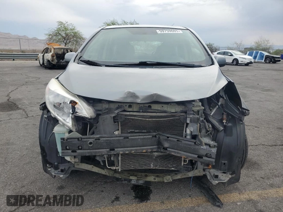 2014 Nissan Note S Plus with VIN 3N1CE2CP0EL433205, listed as a Copart auction lot 59759665 with 116,182 mi miles and Salvage title. Bid and sale history available at DreamBid. Image 5.