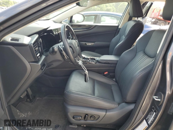 2022 Lexus NX with VIN JTJAKCEZ4N5005555, listed as a Copart auction lot 60156034 with 10,485 mi miles and Salvage Title. Bid and sale history available at carsss.com. Image 7.